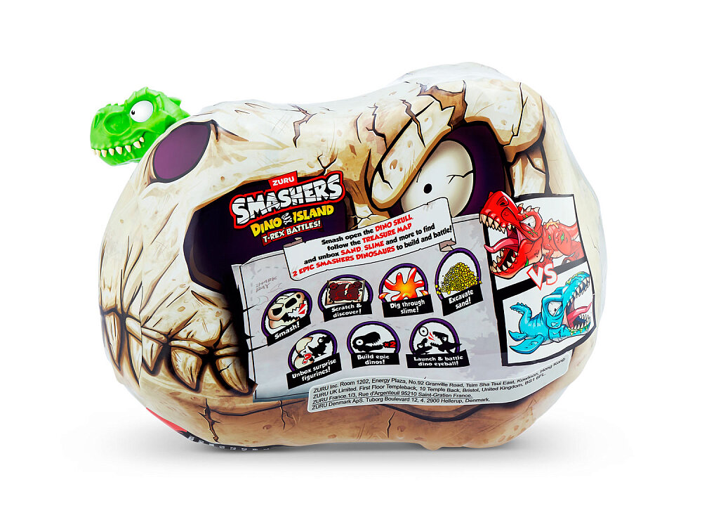 

Игрушка Zuru Smashers: T-Rex Battle mini, в ассортименте