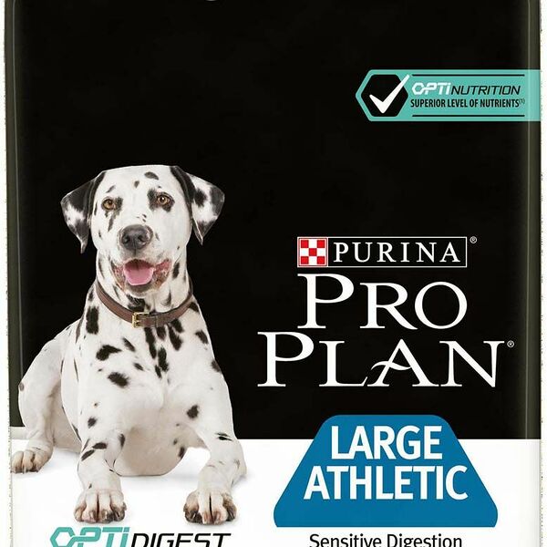 Корм для собак Purina Pro Plan Optidigest ягненок с рисом для крупных пород с атлетическим телосложением