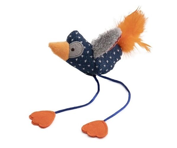 Игрушка Wogy Птичка для кошек 18х7х4 см