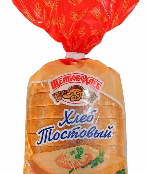 Хлеб Щелковохлеб пшеничный тостовый в нарезке, 240 г