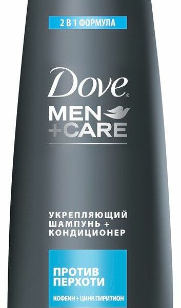 Шампунь-кондиционер Dove Men + Care 2в1 Против перхоти, 380мл