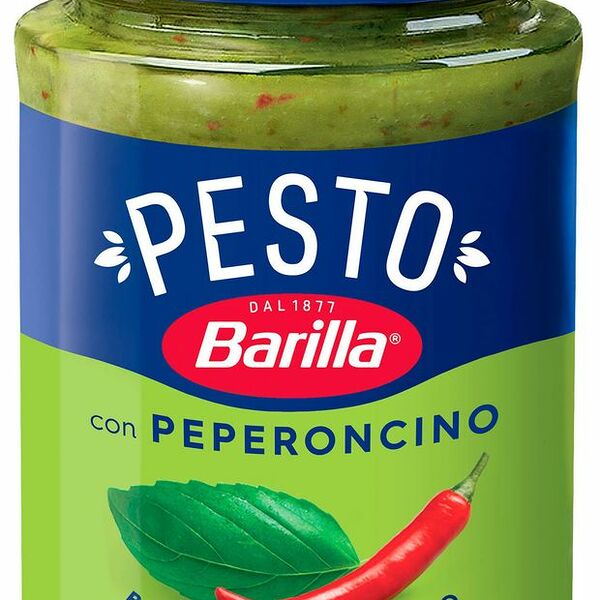 Соус Barilla Pesto Basilico e Peperoncino с базиликом и перцем чили, 195 г