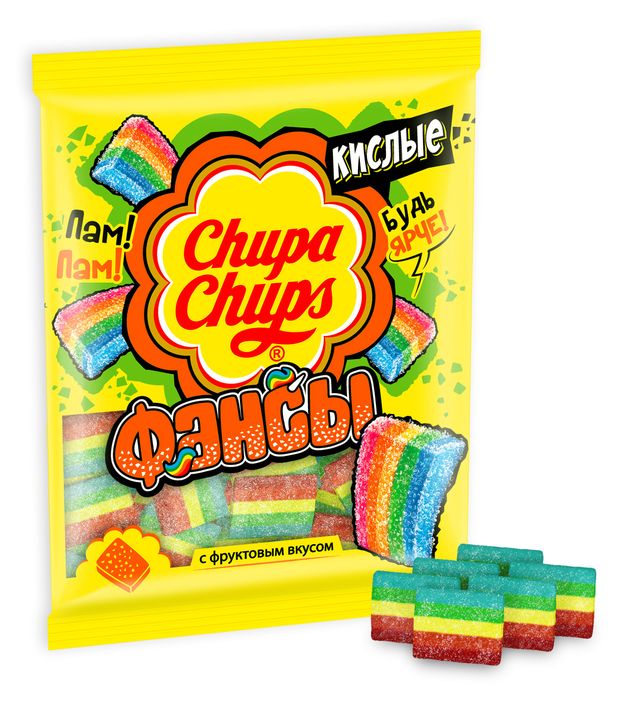 

Мармелад Chupa Chups Фансы фруктовые кислые 70 г