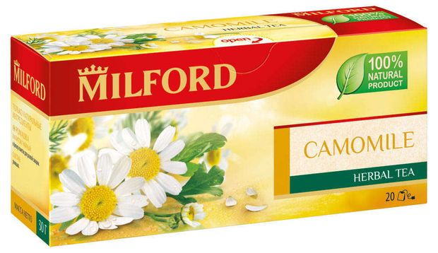 

Чай травяной Milford Camomile 20 пакетиков 30 г