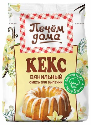 Смесь для выпечки Печём дома Кекс ванильный 300 г