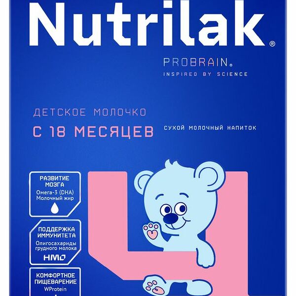 Напиток молочный сухой Nutrilak Premium 4 c 18 месяцев 600 г