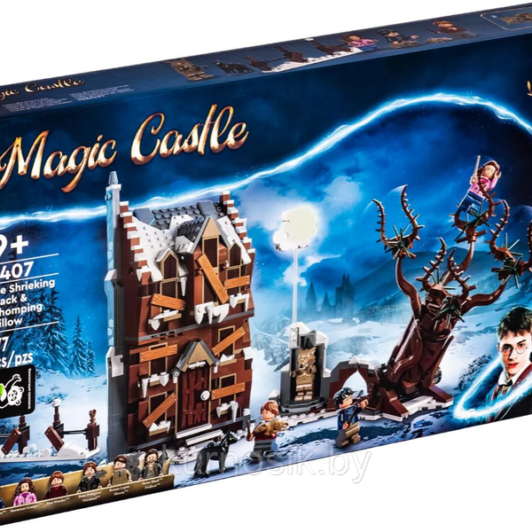 Игрушка конструктор Визжащая хижина и гремучая ива 6407 KING Model 9+