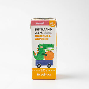 Бифилайф детский Облепиха-абрикос 2,5%