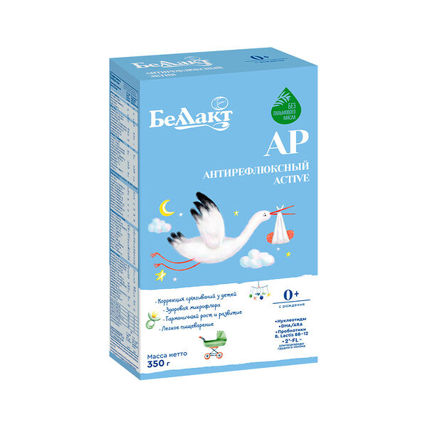 Смесь сухая молочная Беллакт Антирефлюксный Active 350г ДП