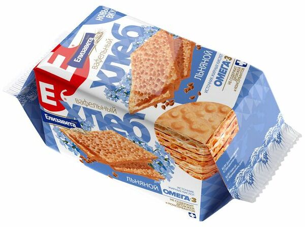 Хлебцы Елизавета льняные хрустящие