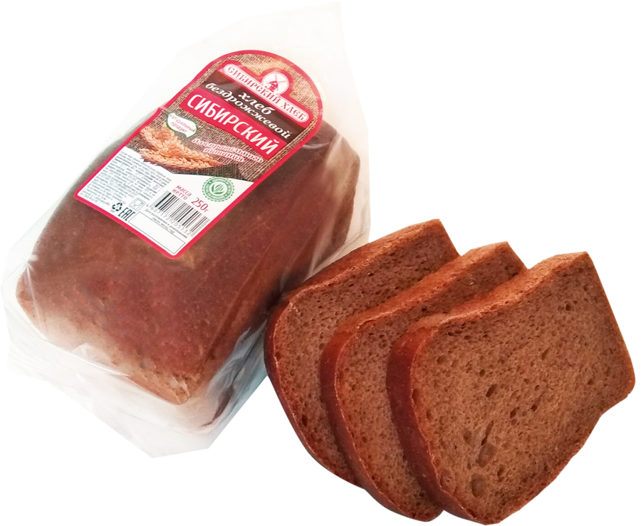 

Хлеб Сибирский Хлеб бездрожжевой 250 г
