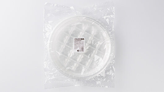 Набор тарелок 205 диаметр бесцветные