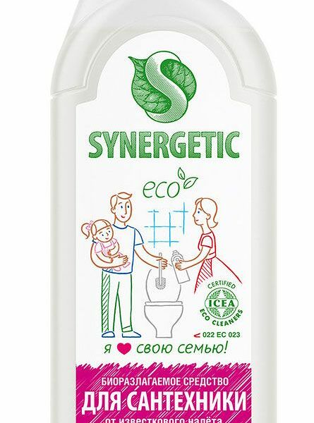Чистящее средство Synergetic для сантехники 1 л