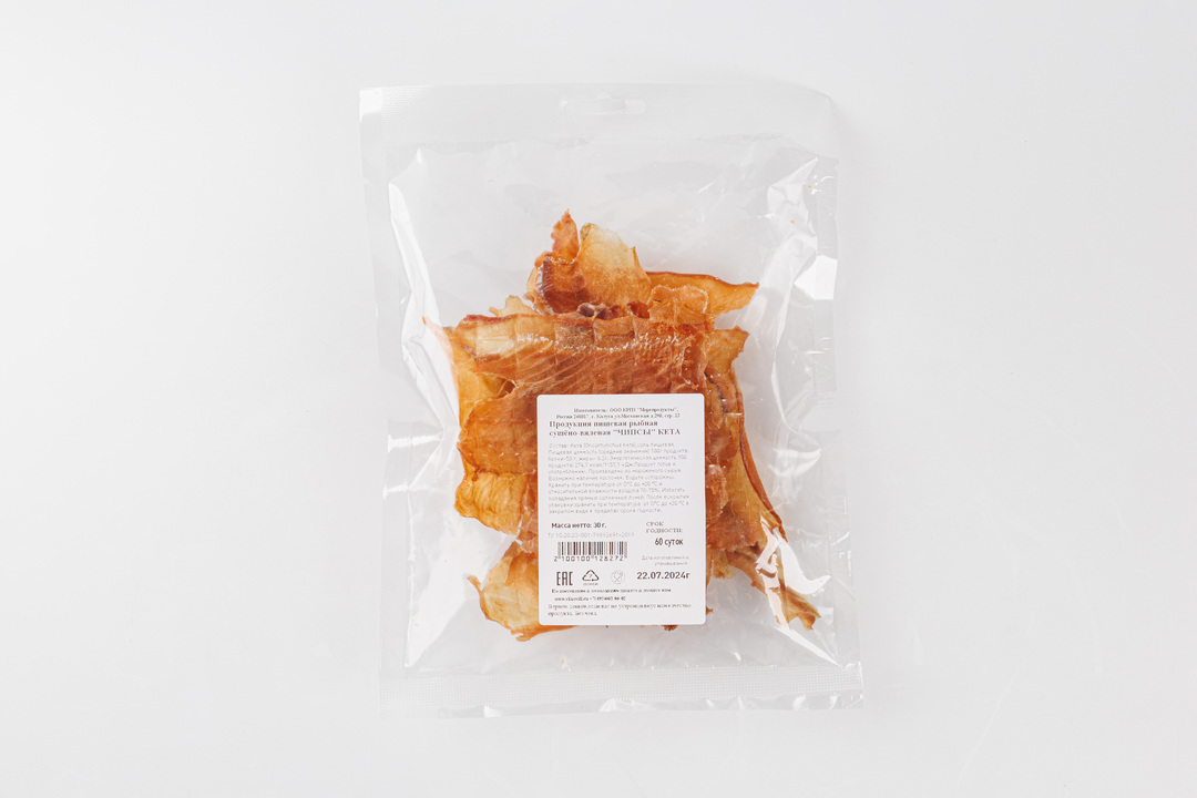 

Чипсы ВкусВилл лососевые 30 г