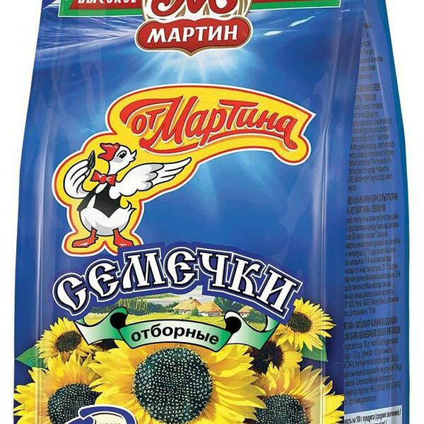 Семечки От Мартина отборные с морской солью 100 г