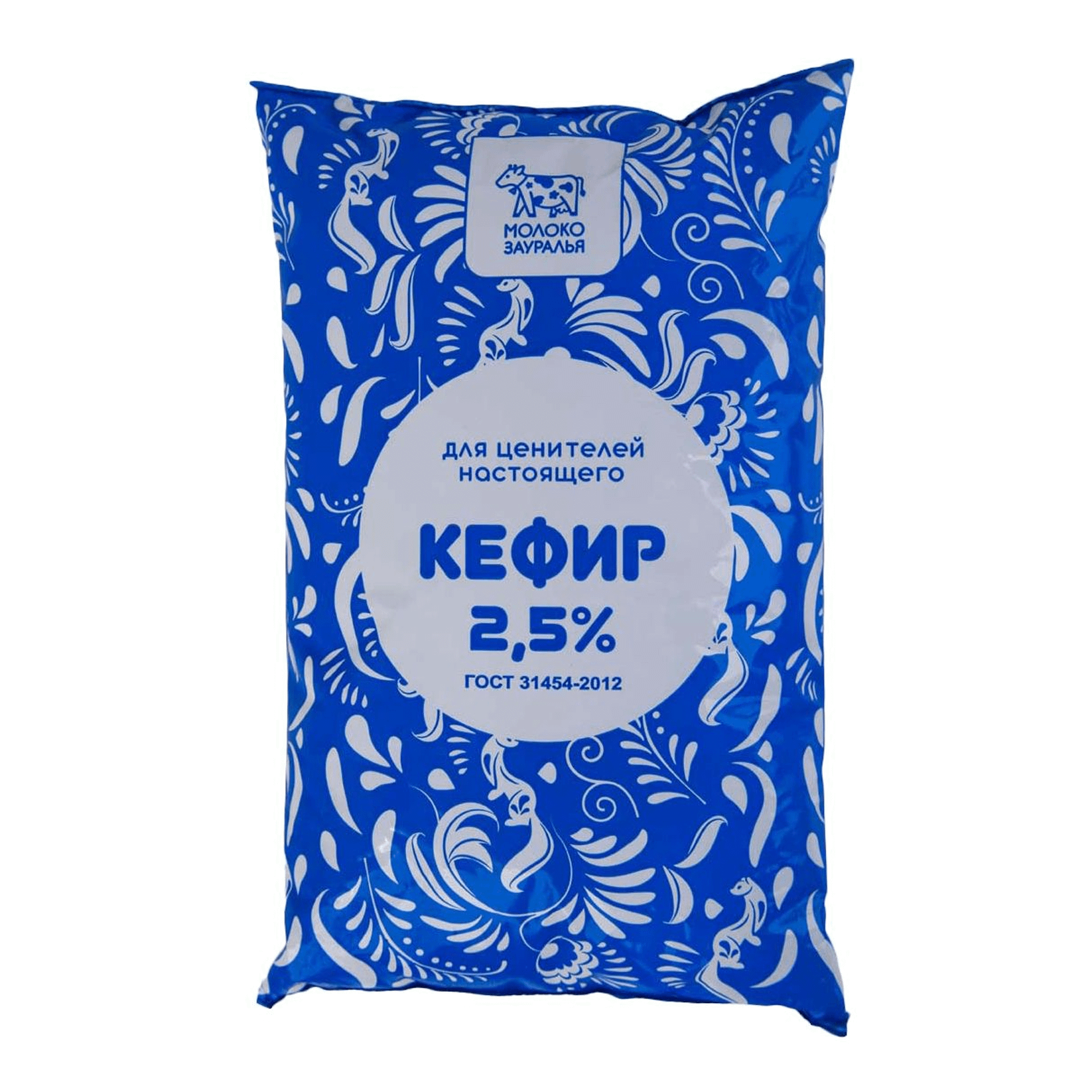 

Кефир Молоко Зауралья 2,5%, без змж 830г