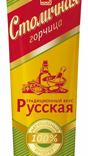 Горчица Столичная Русская, 100г
