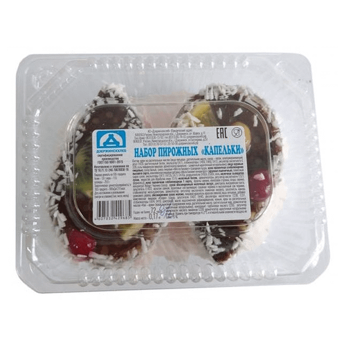 Набор пирожных Дзержинскхлеб Капельки