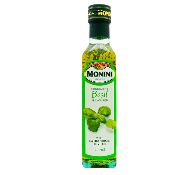 Масло оливковое Monini Basil Extra Virgin с базиликом, 250 мл