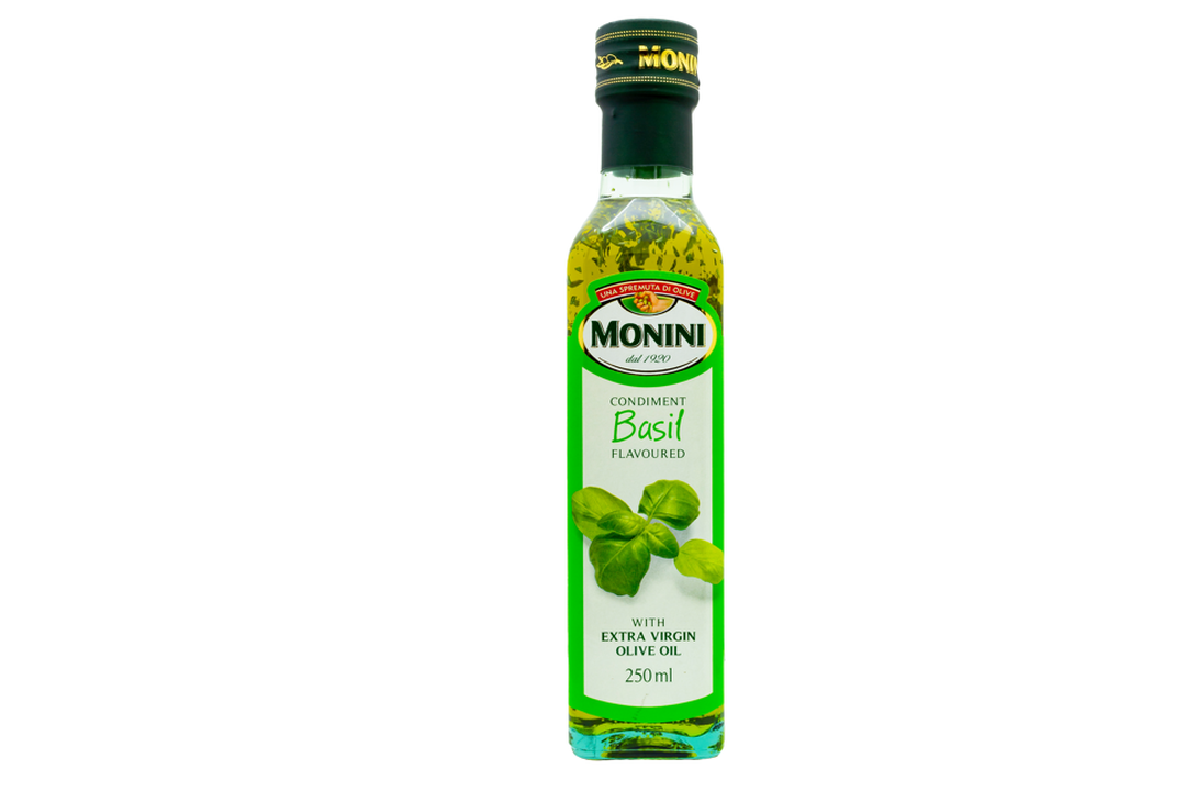 

Масло оливковое Monini Basil Extra Virgin с базиликом, 250 мл