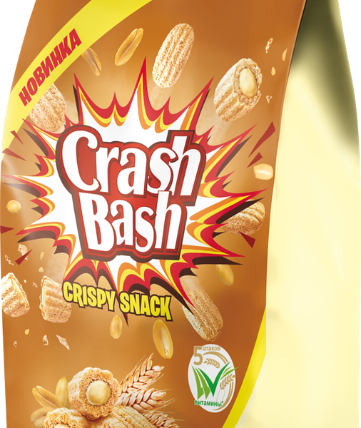 Снеки ESSEN Crashbash со вкусом карамели и арахиса