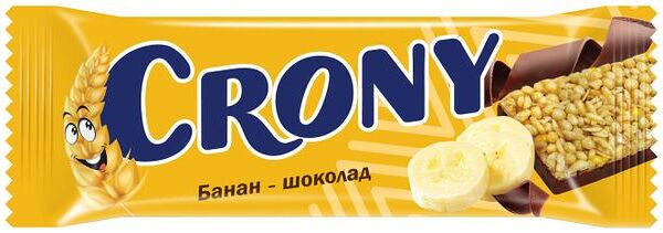 Батончик-мюсли Crony Банан-шоколад 50г