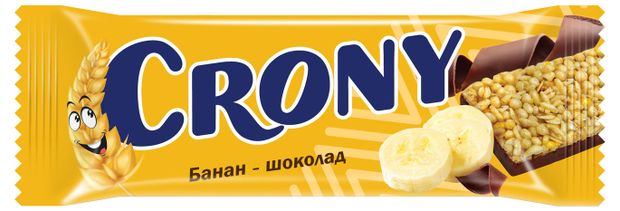 

Батончик-мюсли Crony Банан-шоколад 50 г