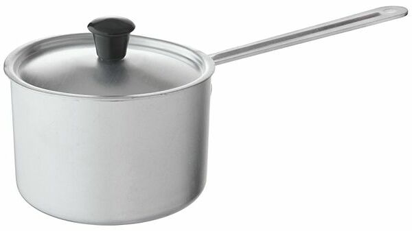 Кастрюля алюминиевая Демидовский с металлической ручкой 1 л