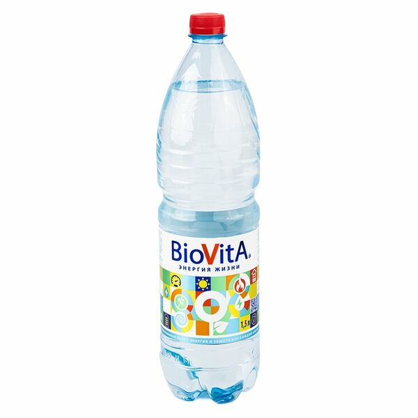 Вода минеральная Biovita негазированная 1500 мл