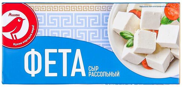 Фета АШАН Красная птица 35% БЗМЖ, 330 г