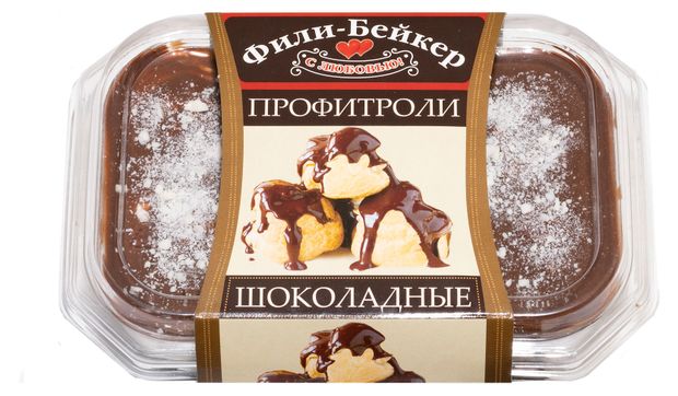 

Пирожные Фили-Бейкер десерт профитроли шоколадные заварные 150 г