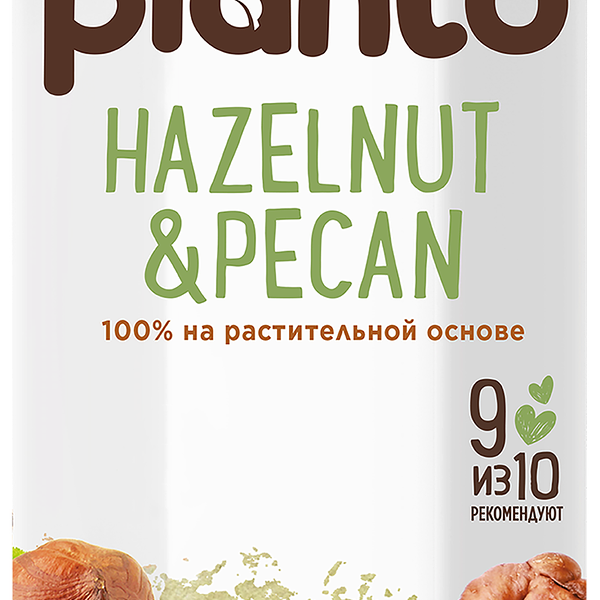 Напиток растительный PLANTO Фундук, пекан 1%, 1л