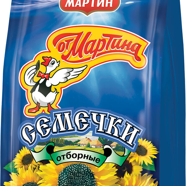 Семечки От Мартина Черные с солью 100г