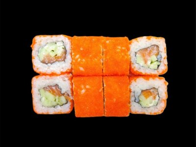 Калифорния с лососем