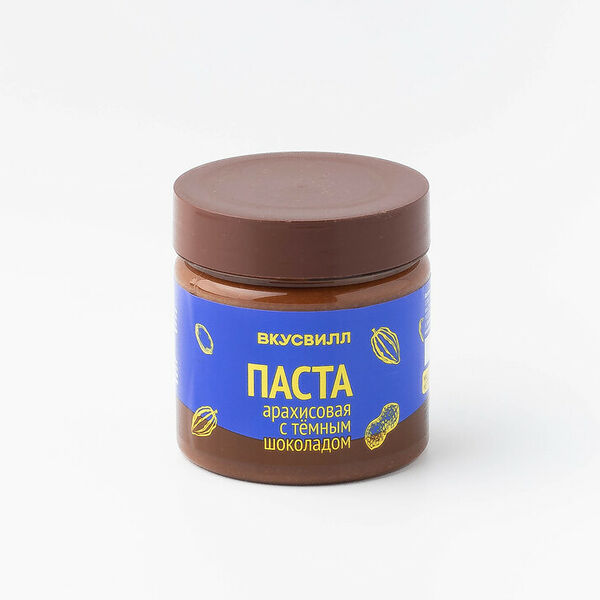 Арахисовая паста с темным шоколадом