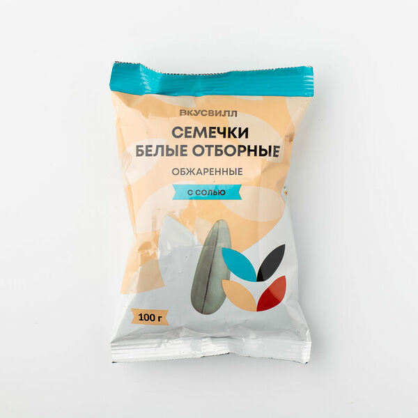 Семечки белые отборные, обжаренные с солью