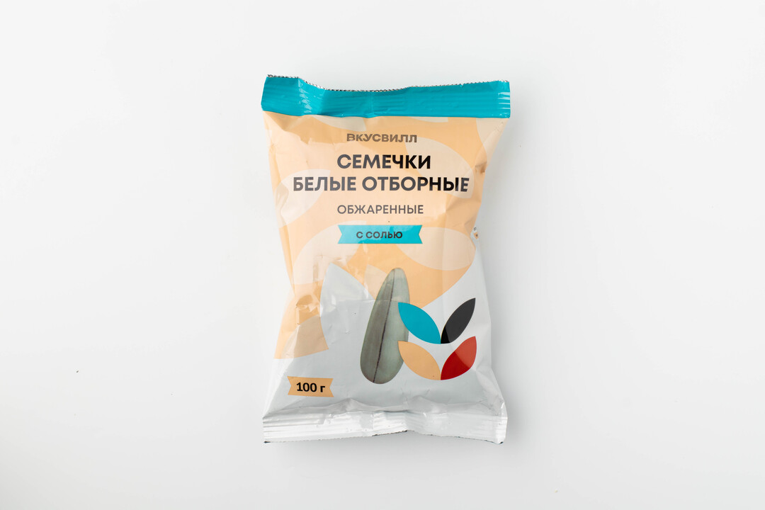 

Семечки белые отборные ВкусВилл обжаренные с солью 100 г