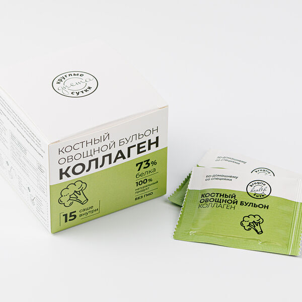 Бульон сухой костный с овощами, 75г