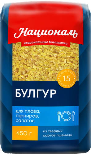 

Крупа Булгур Националь 450 г