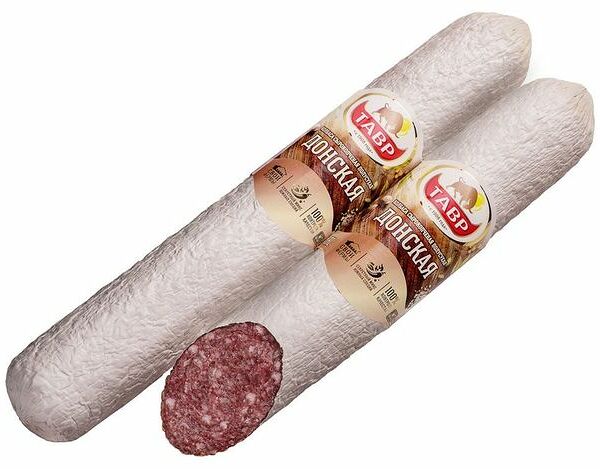 Колбаса Тавр Донская сырокопченая вес