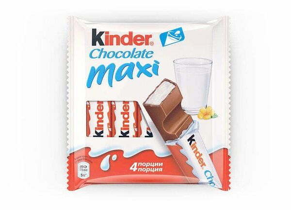 Шоколад Kinder Maxi 1 уп. 4 шт