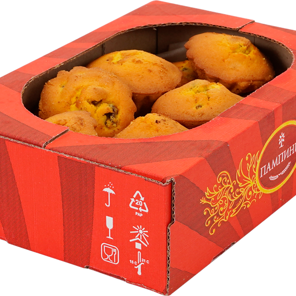 Кекс ПАМПИНИ Мини с изюмом