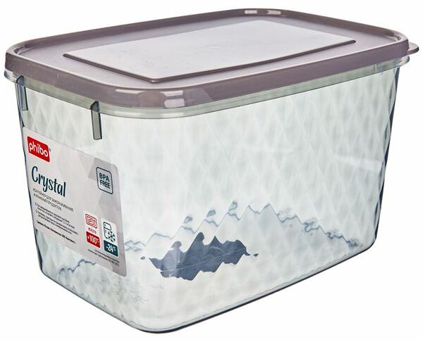 Контейнер для замораживания и хранения продуктов Phibo Кристалл, 1,7 л