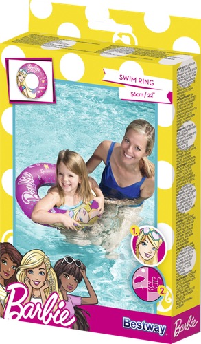 

Круг надувной для плавания Bestway Barbie
