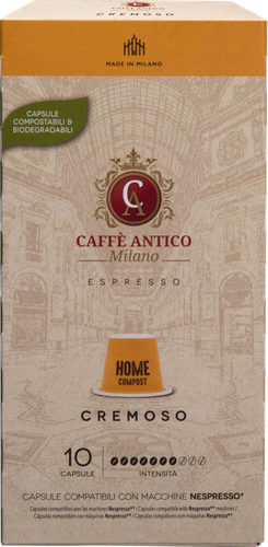

Кофе в капсулах Caffe Antico Plast Cremoso, 10 капсул, 55 г