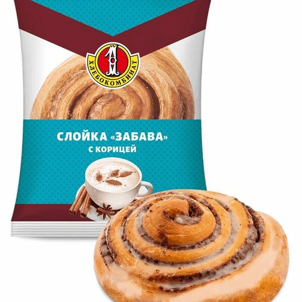Слойка Первый ХК Забава с корицей 100 г