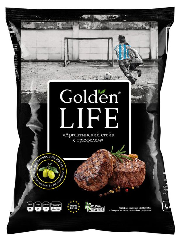 

Чипсы Golden Life аргентинский стейк с трюфелем 90 г