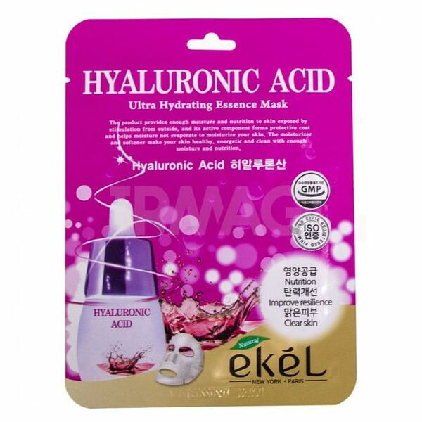 Тканевая маска для лица с гиалуроновой кислотой Ekel Ultra Hydranting 25 мл