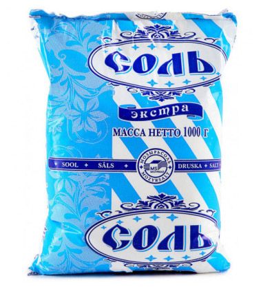 

Соль Экстра пищевая выварочная, 1 кг