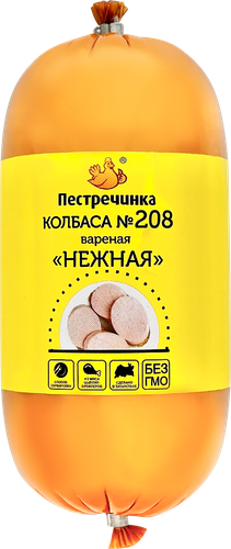 

Колбаса Пестречинка Нежная вареная 550 г